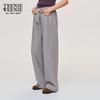 Teenie Weenie Women's Tencel Wide-Leg Jeans