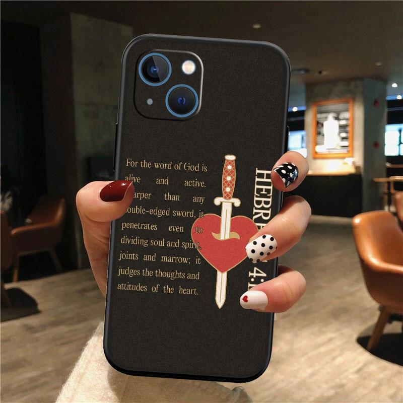Bibelvers Jesus Christus Neue High-End-Handyhülle für OPPO A3 Pro A72 A74 A76 A77 A77S A78 A79 A94 A95 A18 A40M A58