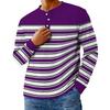 Men's Casual Oversized Button-Down Shirt With Long Sleeves