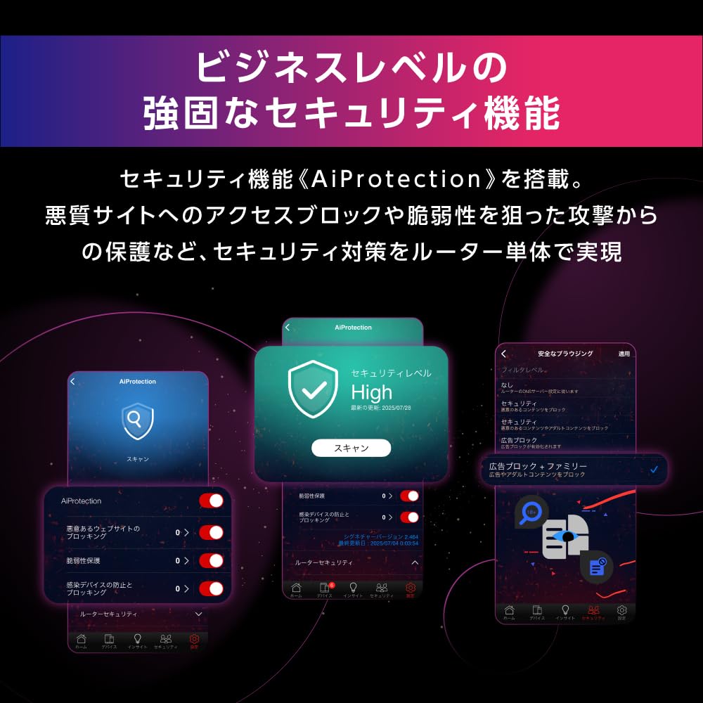 [Exklusiv bei Amazon.co.jp] ASUS WiFi ROG STRIX GS-BE7200X WLAN-Router, der neueste Standard für Wi-Fi 7 (5764+1376 Mbit/s v6 Plus), unterstützt OCN Virtual
