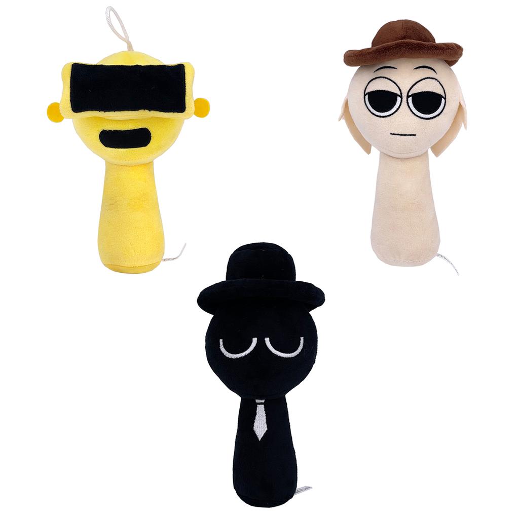 Sprunki Plush Toys Plushie Sprouts Plush Doll Sprunki Incredibox Game Cartoon Pillow Kids Gifts Stuffed Dolls Christmas Gift