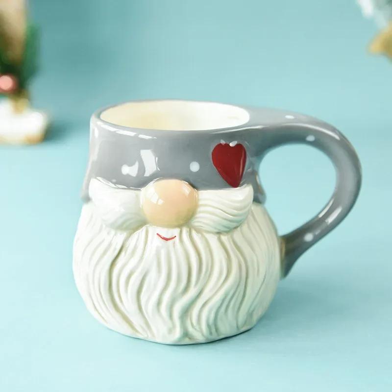 Christmas Plates Ceramic Dinner Plates Household Tableware Food Dining Plates Afternoon Tea Dessert Tray Kitchen Supplies