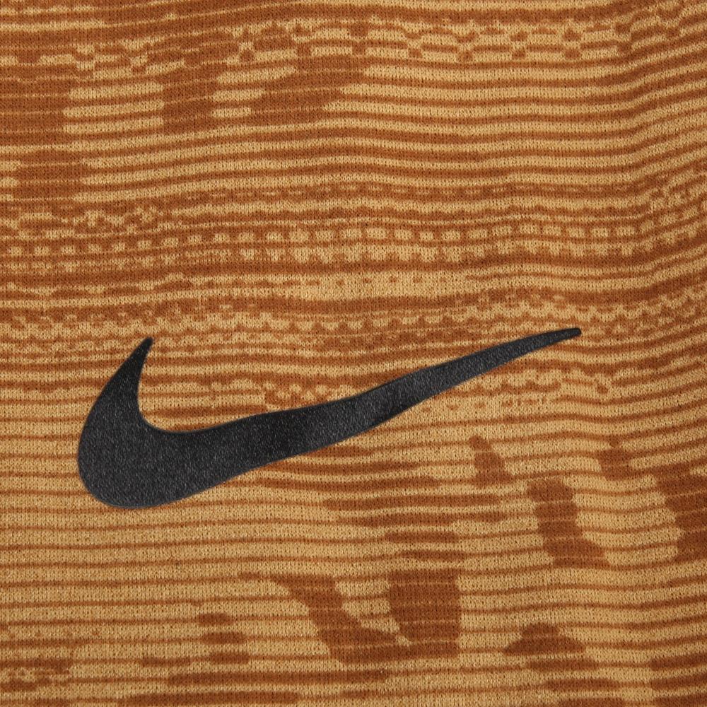 Nike Dri-Fit Camouflage Print Straight-Leg Casual Pants Men Bottoms Yellow 890656-722