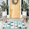Stylish Dog Paw Print Doormat Mat for Home Entrance Decor Indoor Outdoor Rug Pet Accessories Living Room Mat 40x60cm