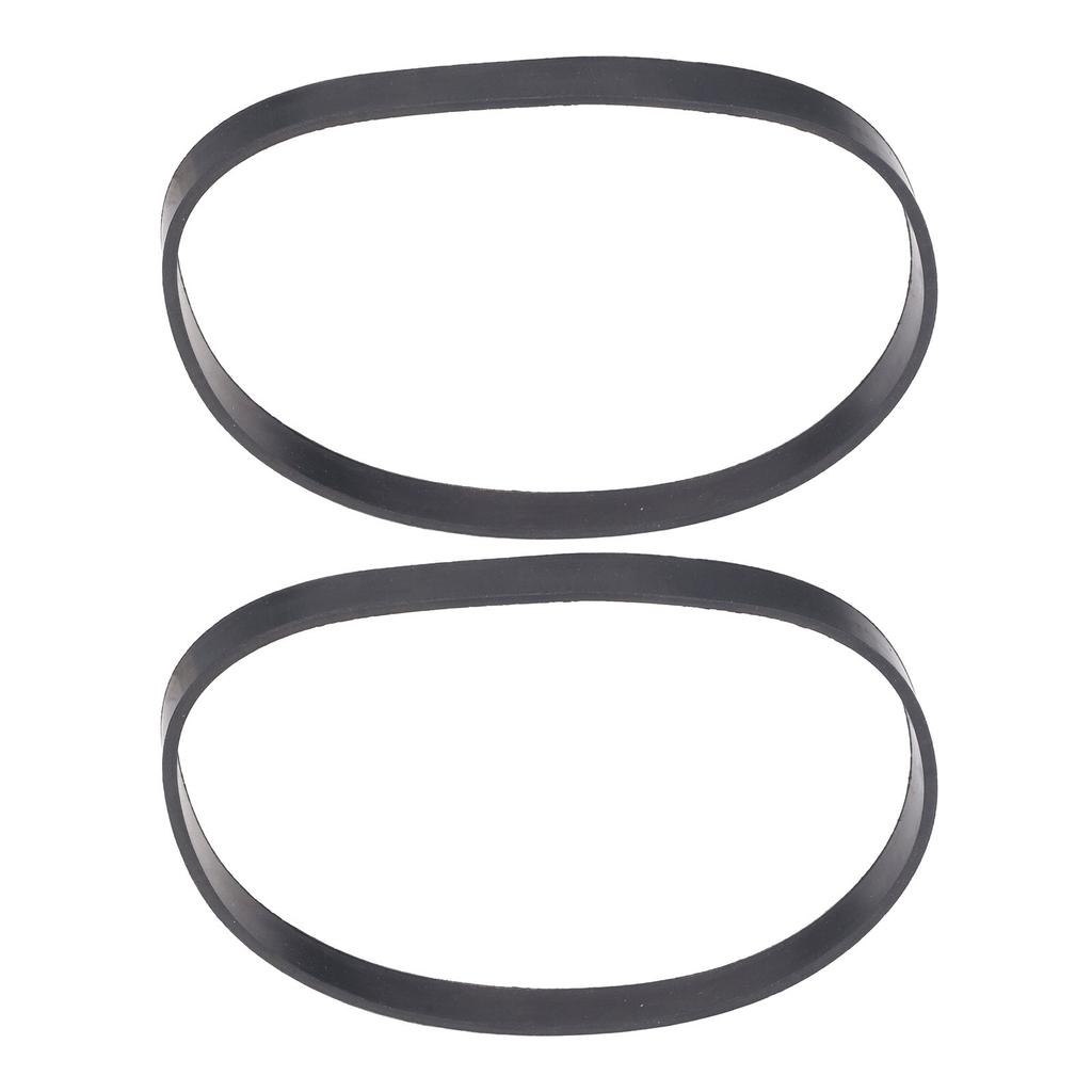 2 Buc. Cauciuc Anvelopă Ferăstrău cu Bandă Negru Piesă de Schimb Anvelopă Lățime 13mm Grosime 3mm pentru 8 inch