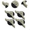4 Pieces Push Pull Window Pulley Door Rollers Bathroom Slot Wheel Silent Sliding Doors Wheels