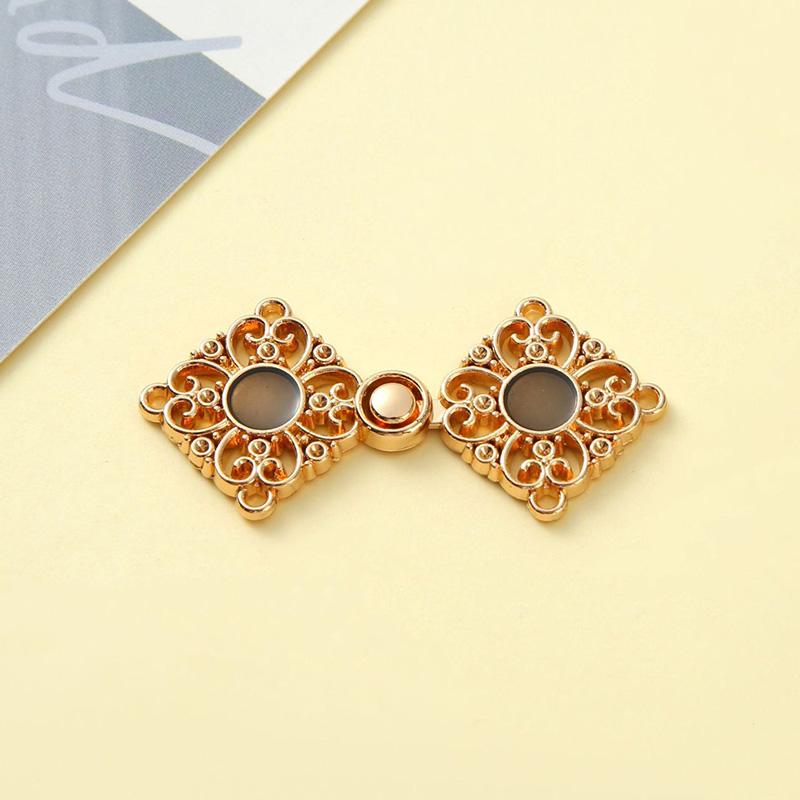 1Pc Scarf Clasp DIY Jeans Waist Button Sewing Hanfu Buckle Reduce Waist Chinese Knot Buttons Retro Women Fashion