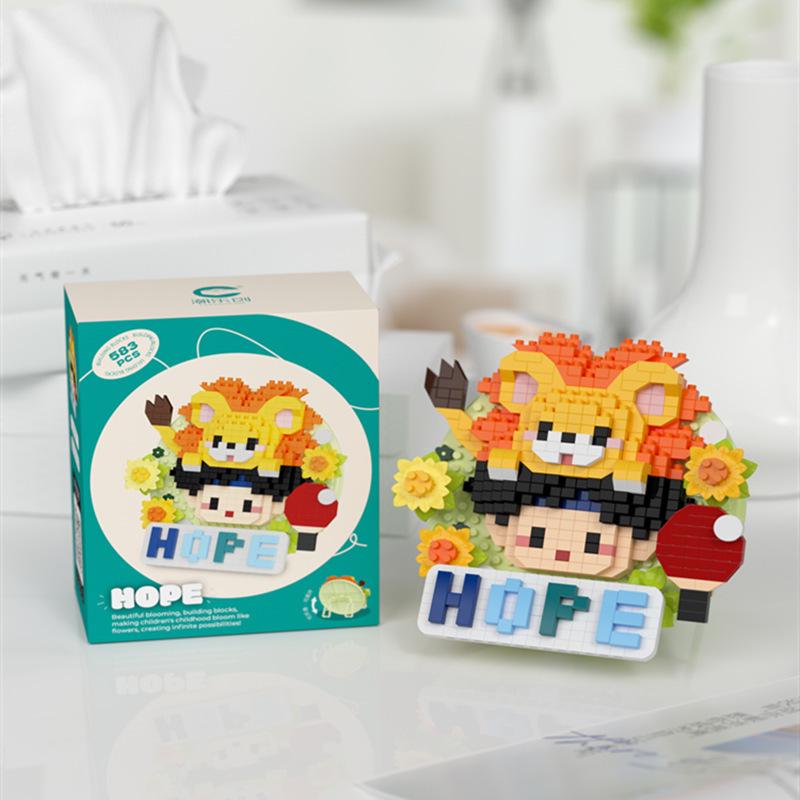 

Compatible Lego Educational Building Blocks: Lion, Shark & Animal Figures Blind Box
