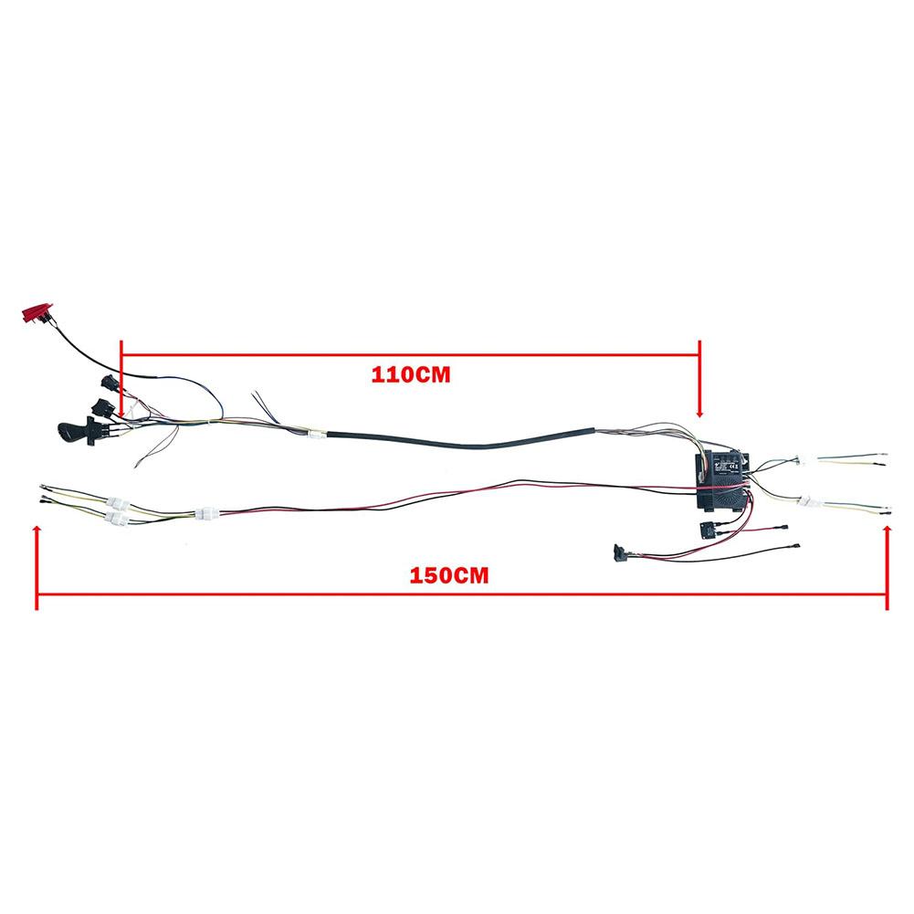 24V DIY Wiring Harness Kit For Kids Electric Car 2.4G Switch Control Box For Electrical Equipment Tool Accessory