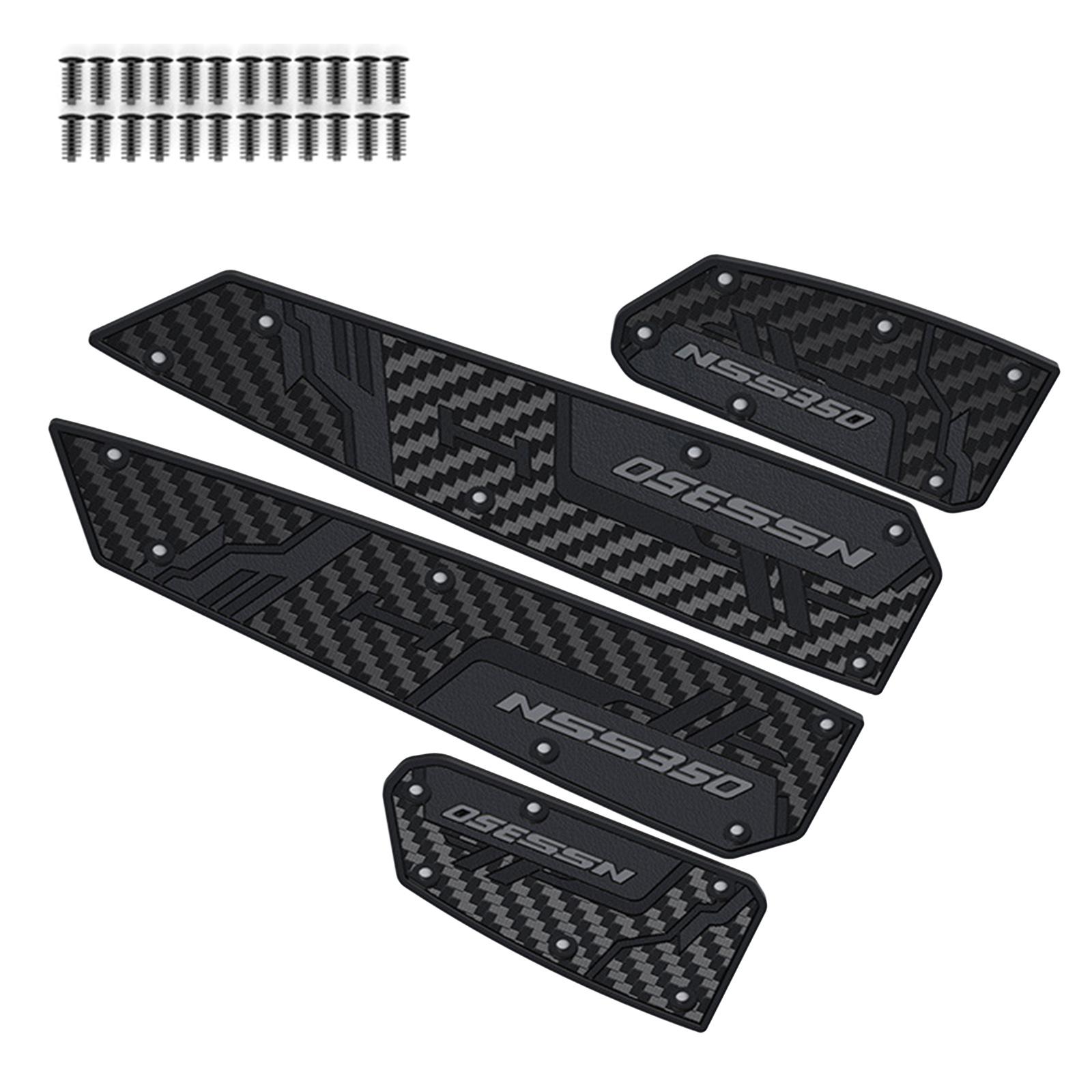 

Motorcycle Foot Pegs with Grip Decorative Footrest Cover Rubber Foot Pegs Pad Motorcycle Foot Pads for NSS350 Motorcycle