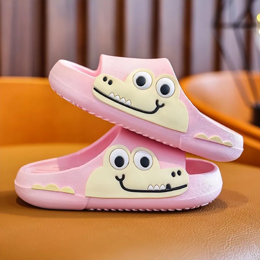 Children's Sandals Summer New Dinosaur Girls' Shoes Home Children's Slippers Comfortable Boys' Shoes Anti Slip Women's Slippers