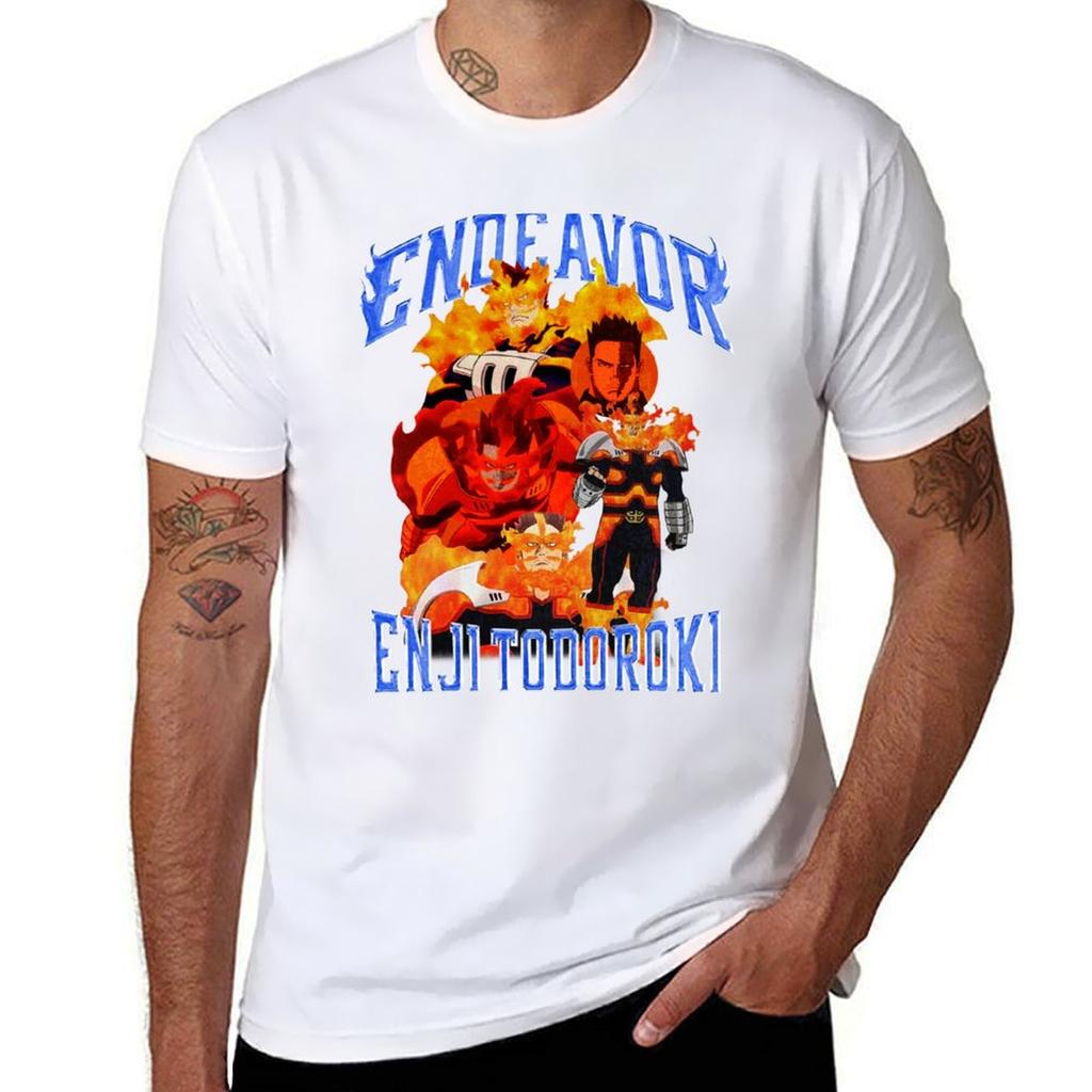 Todoroki Unisex Luxury Tshirt T Shirt T Enji Shirts Graphic Endeavor Unisex