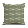 Green, Refreshing and Simple Style Pillowcase Dirt-resistant Car Pillow Interior Home Decoration Sofa Pillowcase