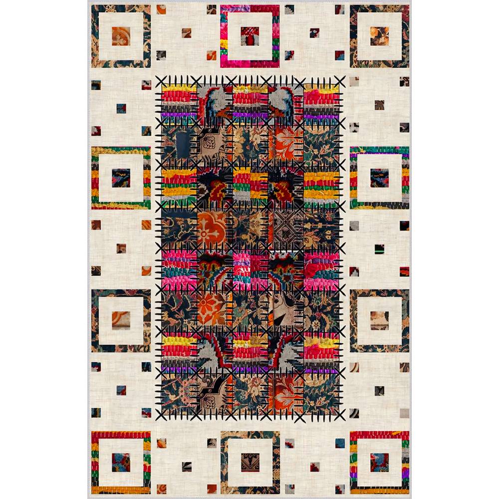 Rovigo Home Washable Printed Carpet RVG0740