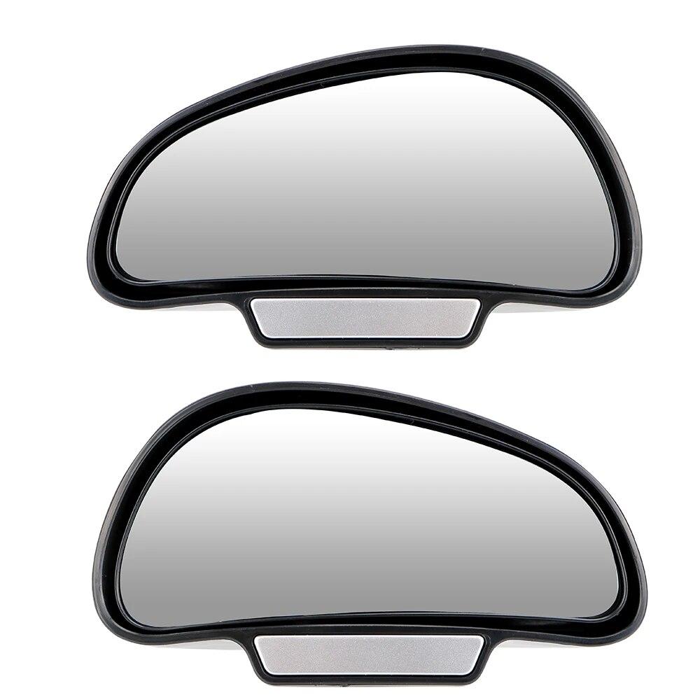 

Car Rearview Auxiliary Mirror Adjustable Wide Angle Car Vehicle Side Blindspot Car Blind Spot Mirror Convex Rear View Mirror чёрный