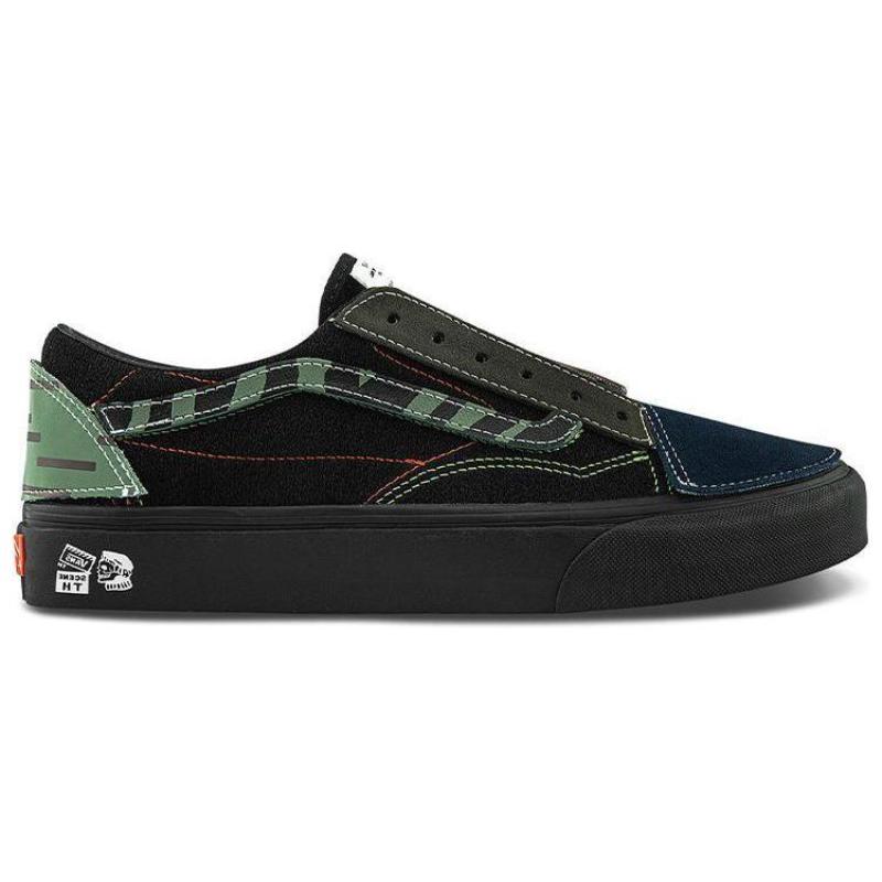 Vans Taka Hayashi X Sk8 Low Lx 'DIY Black' Sneakers VN0A4UX62NQ