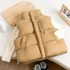 Fshion Children Kids Boys Girls Autumn Winter Clothes Vest Zipper Down Parka Waistcoat Streetwear