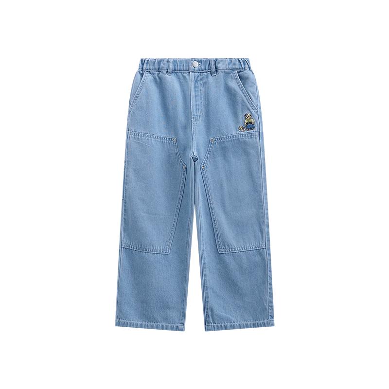 Teenie Weenie Kids Comfort Fit Straight-Leg Denim Jeans