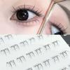 Self Adhesive Lower Lashes No Glue Needed Reusable Under Eyelashes Korean Style Makeup Diy Individual Manga Lash Clusters