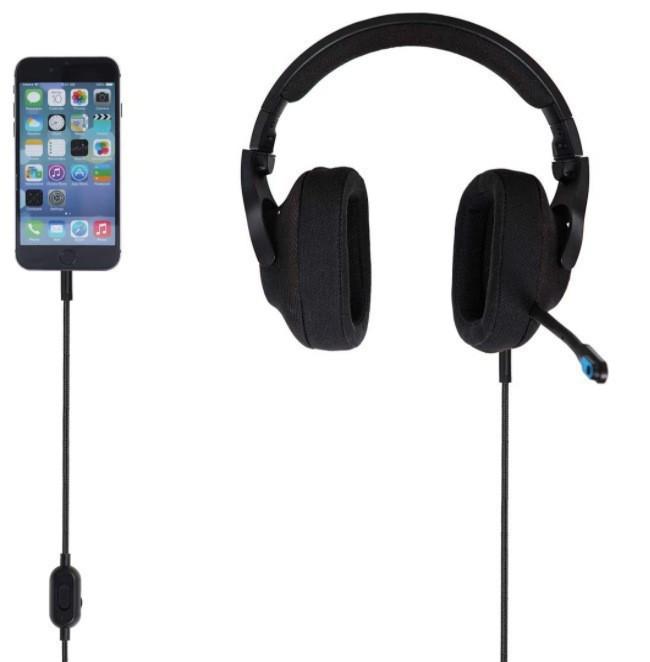 Premium Logitech G433/G233/G Pro X 2m Geflochtenes 3,5mm Kopfhörerkabel