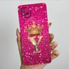 For Realme C11 2021 RMX3231 C20 Case Crown Letter Liquid Silicone Soft Phone Cases For RealmeC20 C20A Full Protection Back Cover