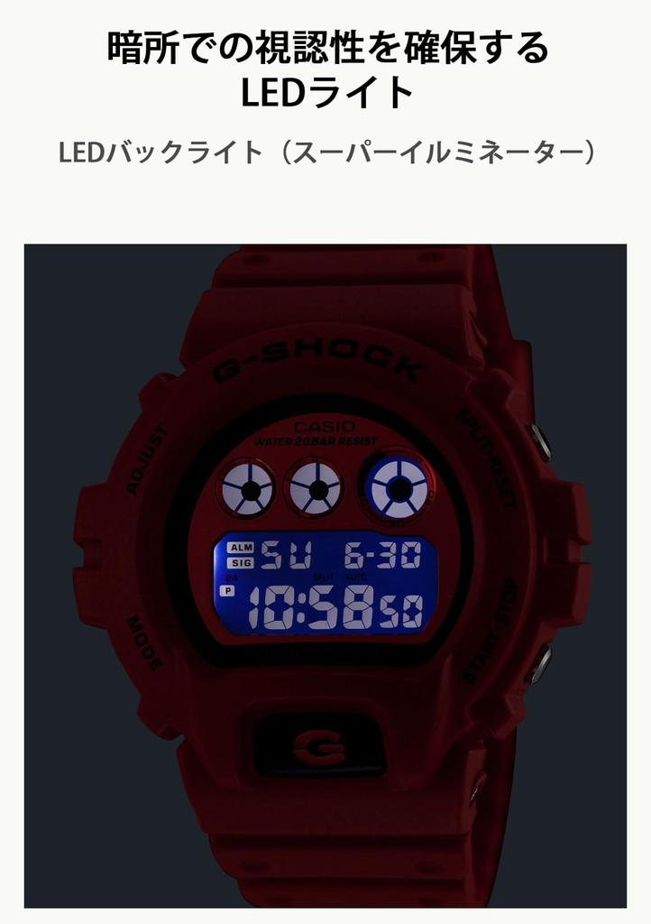 Watch Environmentally Friendly Materials Used Red [Casio] G-Shock DW-6900RRB-4JF Men's