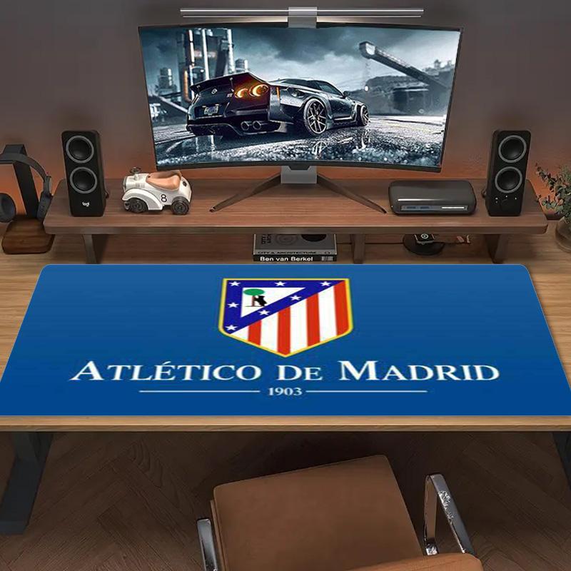 Atletico Madrid Color Mouse Pad Large Gaming Table Cushion Non-slip Laptop Tablet Big Mousepad XXL Mat Mini PC Playmat With Lock edge