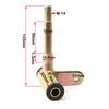 1 Pereche 15mm Aurit Fuzeta Pivot Articulație Direcție Potrivit Pentru ATV Chinezesc 49cc 50cc 70cc 90cc 110cc Go Kart Buggy UTV Quad Piese