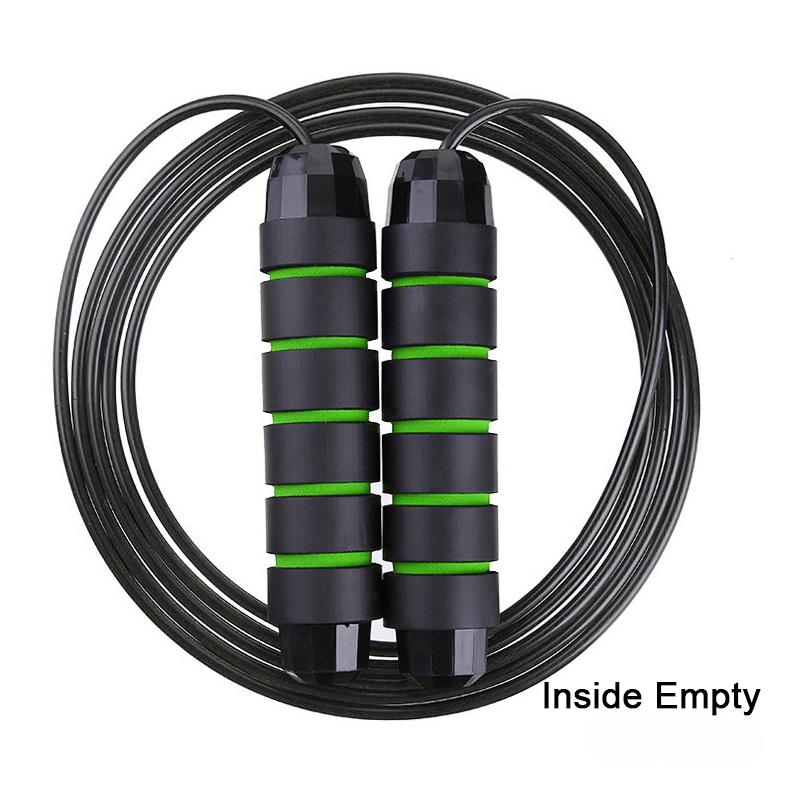 Home Gym Weighted Skipping Rope Steel Wire Adjustable Lose Weight Speed Jump Rope Workout Exercise Sports Fitness Equipment