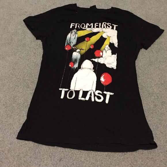 FROM FIRST TO LAST Tour Cotton Unisex Classic Black Size S-4XL T-shirt BO450 Unisex T-Shirt XXXXL