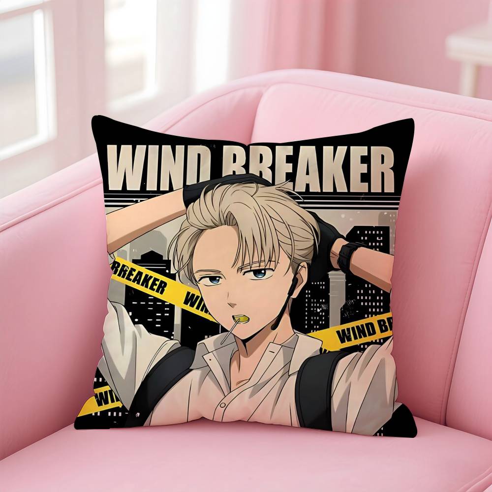Anime W-WIND BREAKER Kissenbezug Musterdruck Kissenbezug Wohnzimmer Sofa Kissenbezug Schlafzimmer Raumdekor