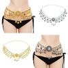Coin Belly Chain Dance Dress Belt Coin Tassel Indian Waist Chain Jewelry Body Chain Bohemian  Metal Waist Belt
