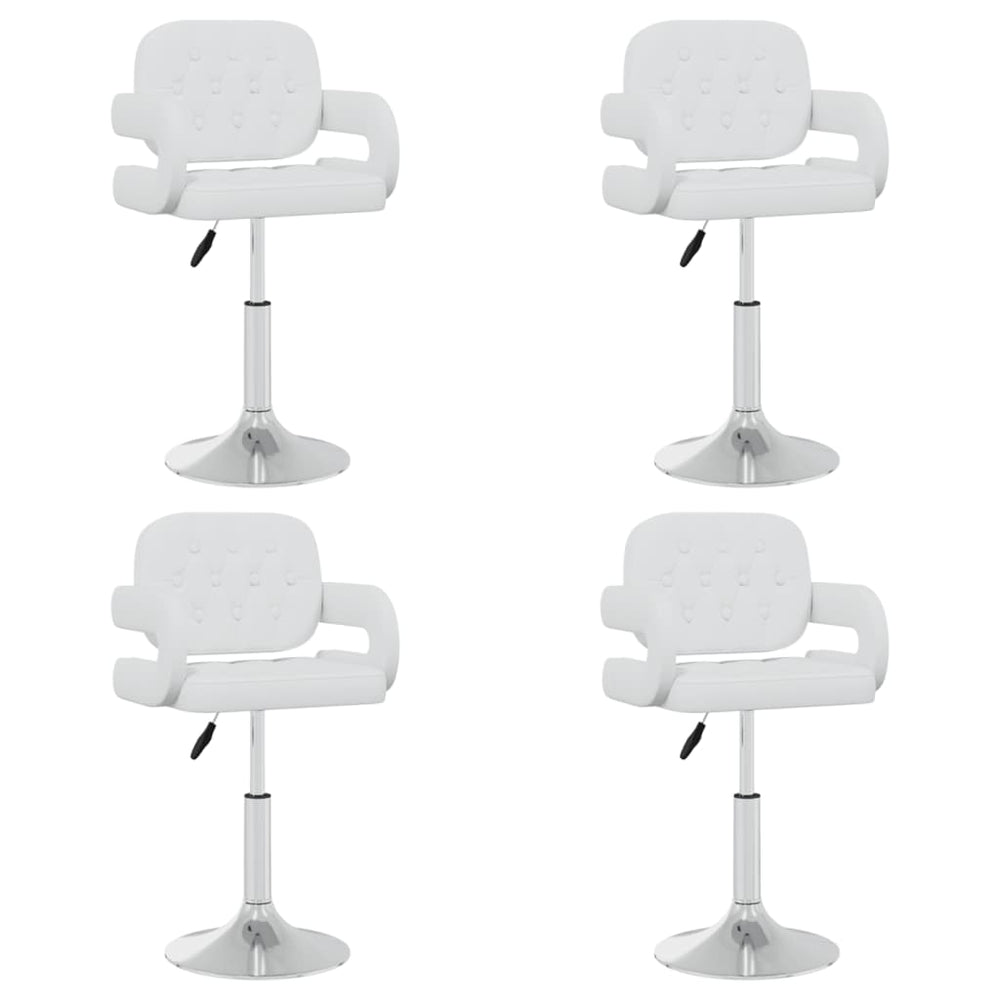 Chaises pivotantes à manger lot de 4  Similicuir