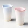 Japanese Tosai Tsubakihide Kiln Buds Free Cup Pair