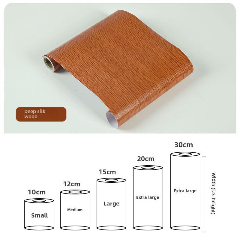 

Самоклеящиеся наклейки на плинтусы с рисунком под дерево для гостиной и спальни. Современное украшение угловой линии в скандинавском стиле из ПВХ-материала. 10cm wide