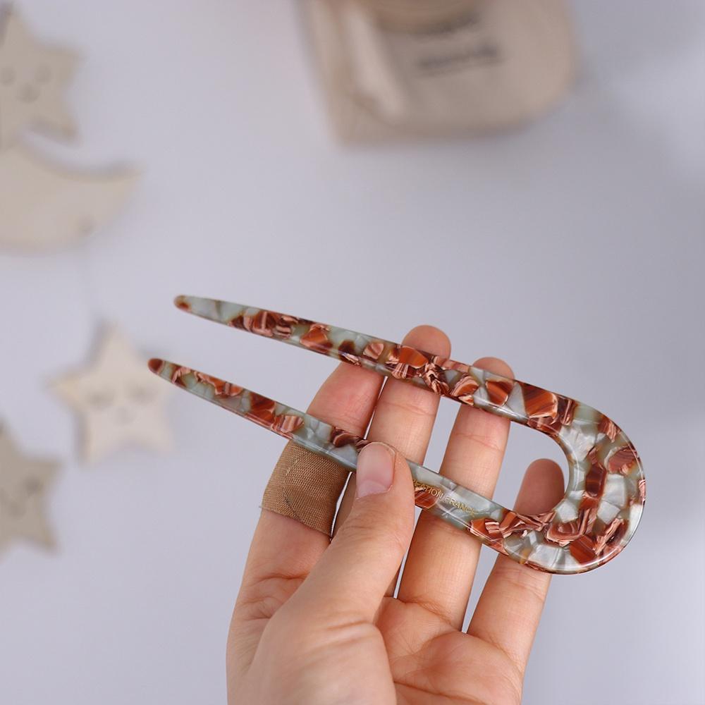 Hair Clips Braided Hairpins Acetate Hair Sticks Chinese Hair Fork Women Hairpins Hanfu Hair Sticks