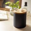Wooden Cover Plastic Jewelry Box Rotatable Jewelry Storage Box Five-layer Jewelrys Sorting Box Desktop Round Earring Organizer
