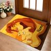 Custom Name Lion Cub Name Living Room Non-Slip Area Rug Soft Carpet for Bedroom Kids Playroom Sofa Office Home Decor Doormat