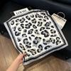 New old money wind chain neck scarf women's commuting versatile soft silk scarf neck protection shawl outer scarf