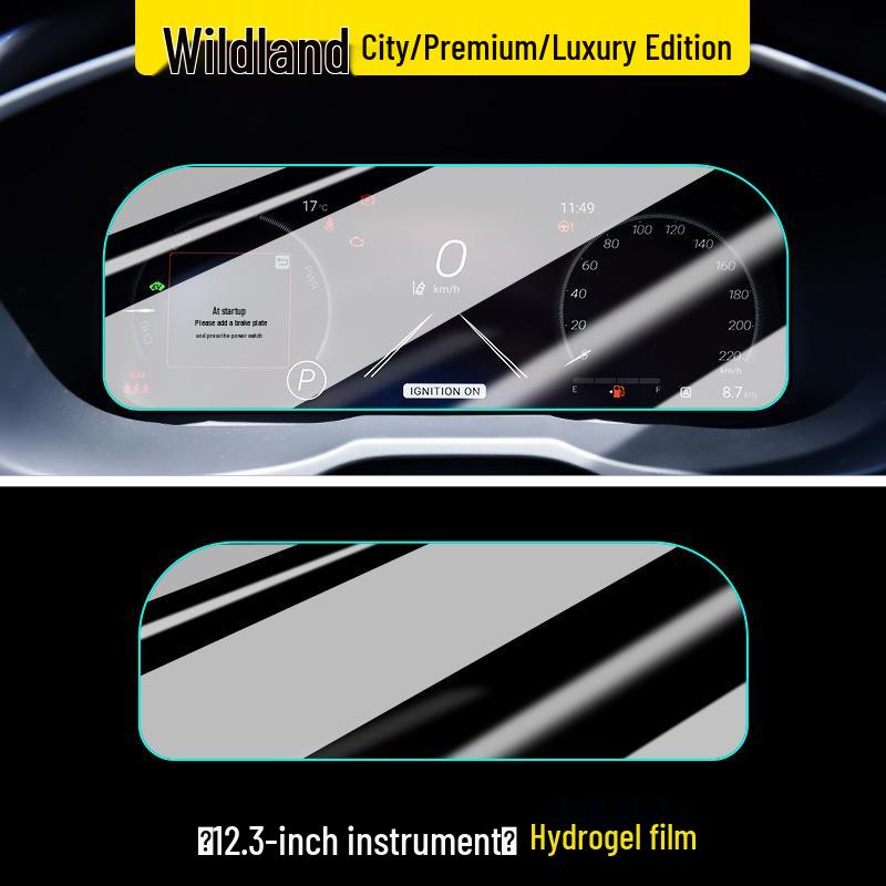 Compatible Tempered Film Screen Protector for Toyota Wildlander - Car Interior Decoration & Modified Parts