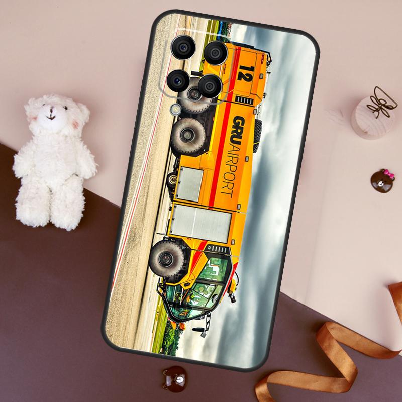 Fire Truck Case For Samsung Galaxy M13 M54 M34 M14 M56 M36 M16 M31 M11 M53 M12 M32 M52 M35 M55 M15 M06