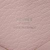Used 9212 Calvi 7946 Chevre Mysore Goatskin Bag with Foil-stamped Logo, Pastel Light Pink, Excellent Condition 13808