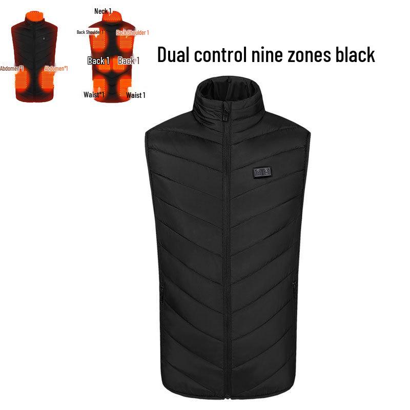 Smart USB Heated Vest for Autumn and Winter - Multi-Zone Temperature Control