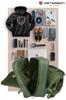 PTN 24421-5111 Green Travel Backpack