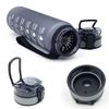 Sport Water Bottle with Time Marker Leakproof Bottle Frosted Water Bottle Space Cup
