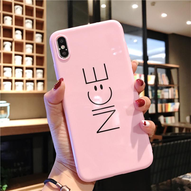 Buy Silicone Feather Case For iPhone Plus XS Max XR Xs Letter