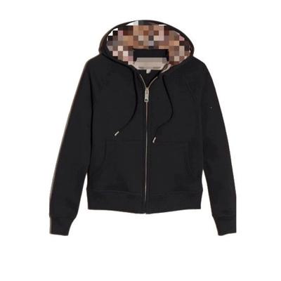 Chaqueta sudadera con capucha estilo británico – Chaqueta unisex con cremallera completa