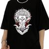 2026 Retro Jujutsu Kaisen Ryomen Sukuna Tshirts Men Short Sleeves Graphic T Shirt Novelty Anime Manga T-shirt Cotton Tee Tops Merch
