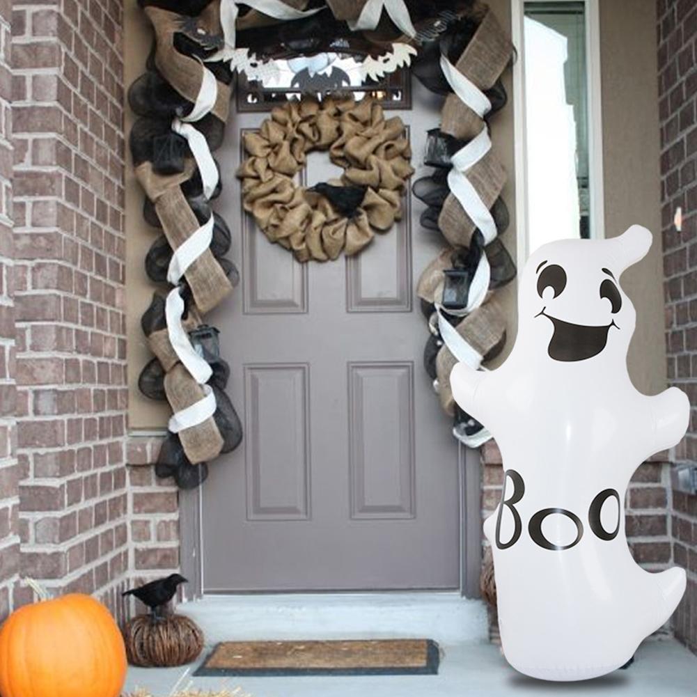 Halloween Standing Inflatable Pumpkin Scary Ghost Inflatable Model Windproof Pumpkins Festival Theme Outdoor Tumbler Toy Props
