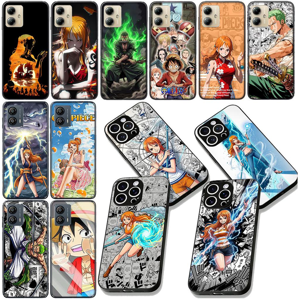 Nami One Piece Roronoa Zoro Luffy Phone Cover for Xiaomi Redmi Note 12 11 10 A3 Pro 10A 10C 12C Note12 5G Protective Case